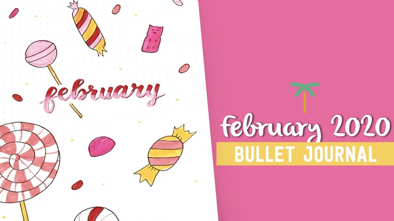 PLAN WITH ME - February 2020 Bullet Journal Setup
