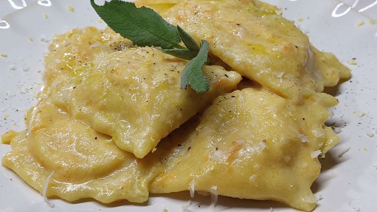 RAVIOLI delicati RICOTTA e ZUCCA