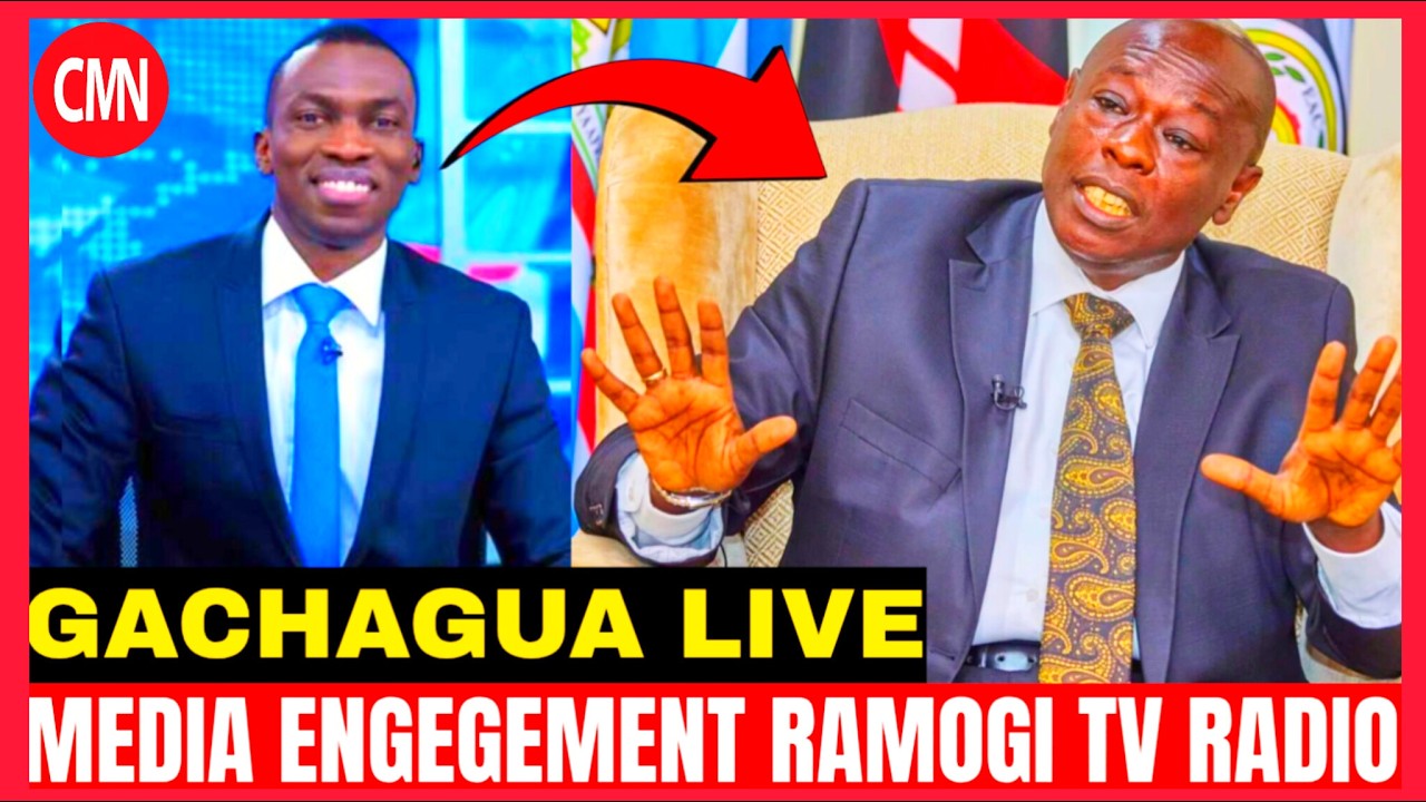 LIVE:GACHAGUA MEDIA ENGEMENT WITH RAMOGI TV AND RADIO