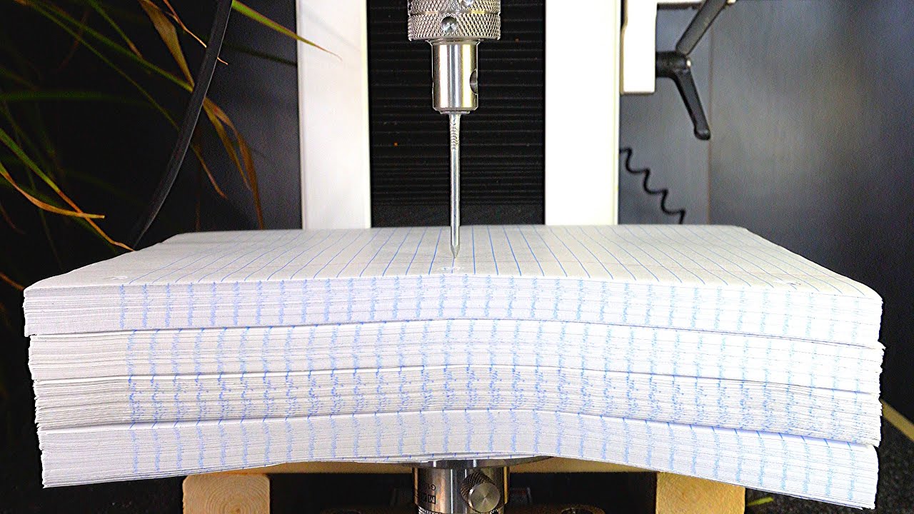 Stack of Paper VS Nail