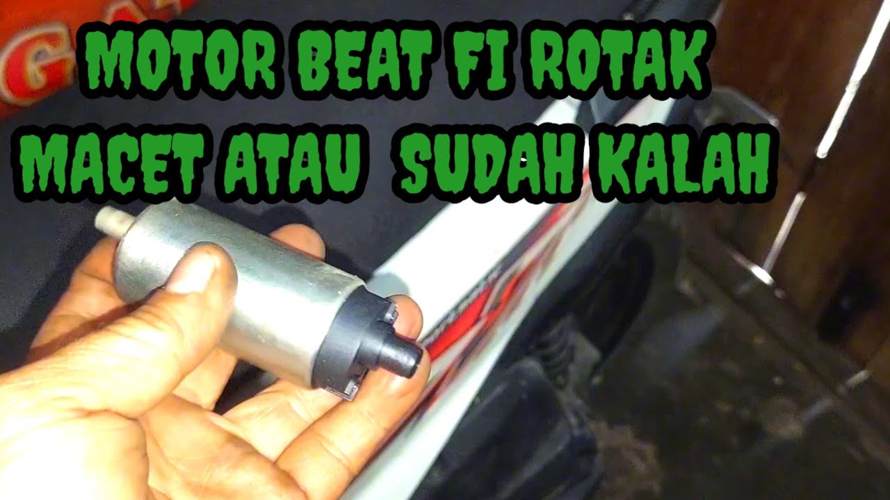 MOTOR BEAT FI BERBET PADA SAAT GAS AWAL