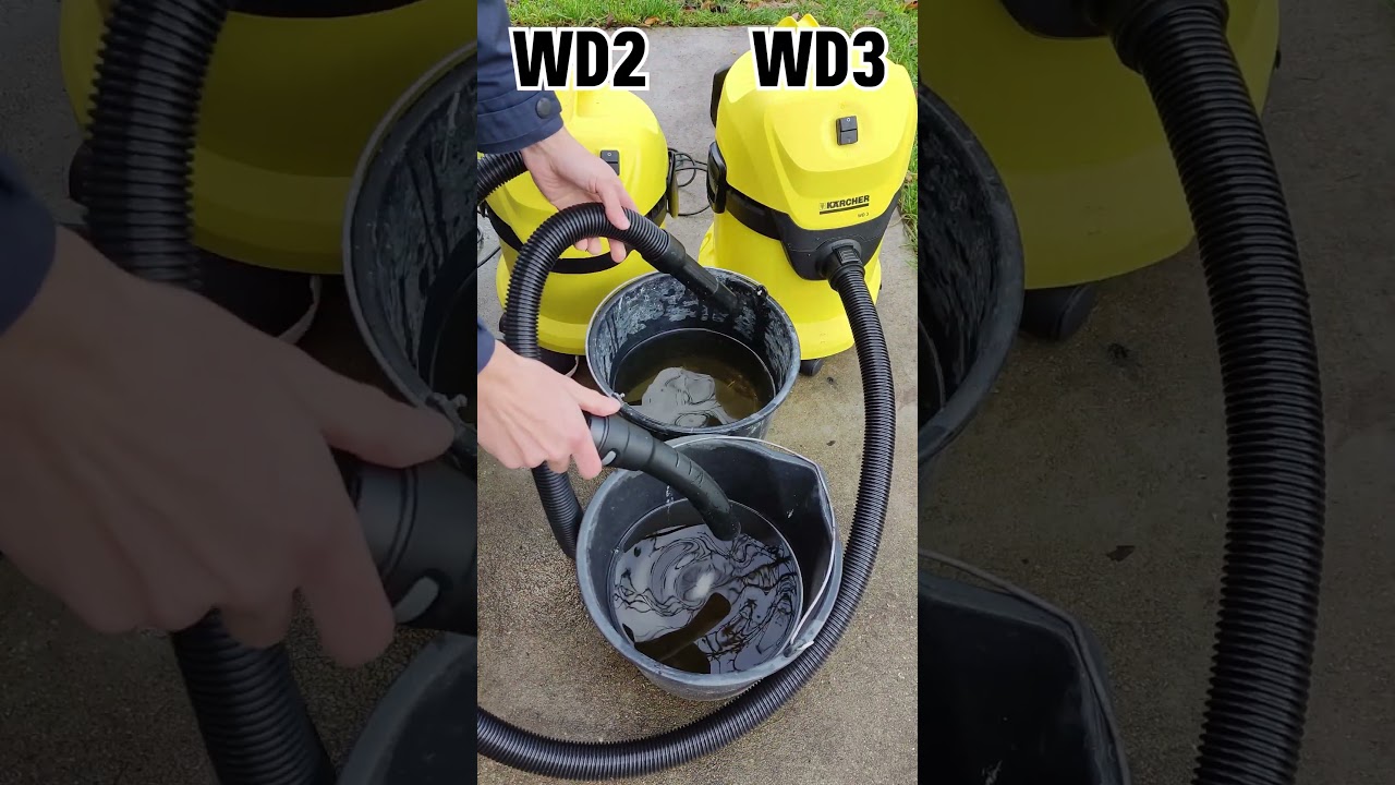 Karcher Wet Vacuum Cleaner WD 3 VS WD 2 #karcher #k&auml;rcher