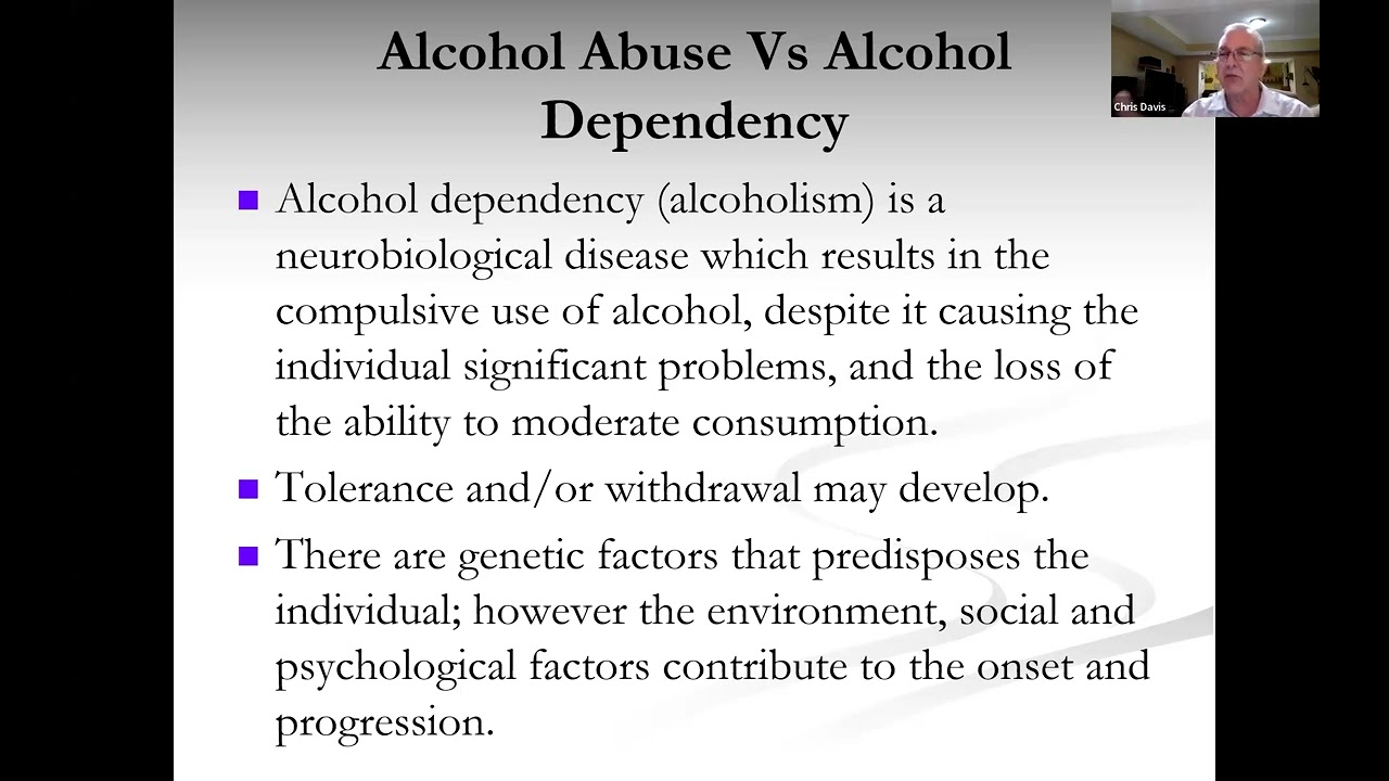 Medication Assisted Treatment (MAT) 101: Alcohol Use Disorder - Lecture #3
