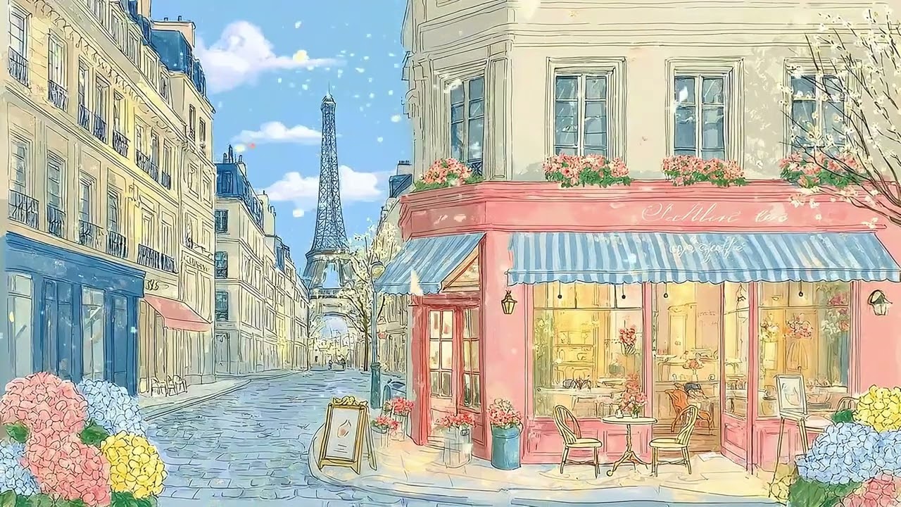 PARIS CAFE 🇫🇷☕ French Instrumental Music — Sunny Paris Café Playlist