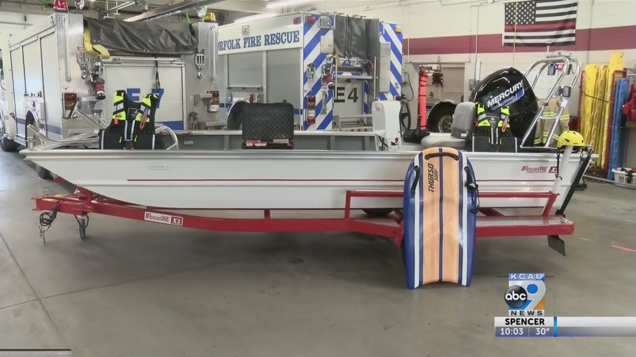 New Boat to Help in Flood Rescue Efforts