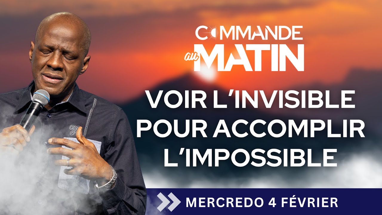COMMANDE AU MATIN - Apôtre Yvan CASTANOU