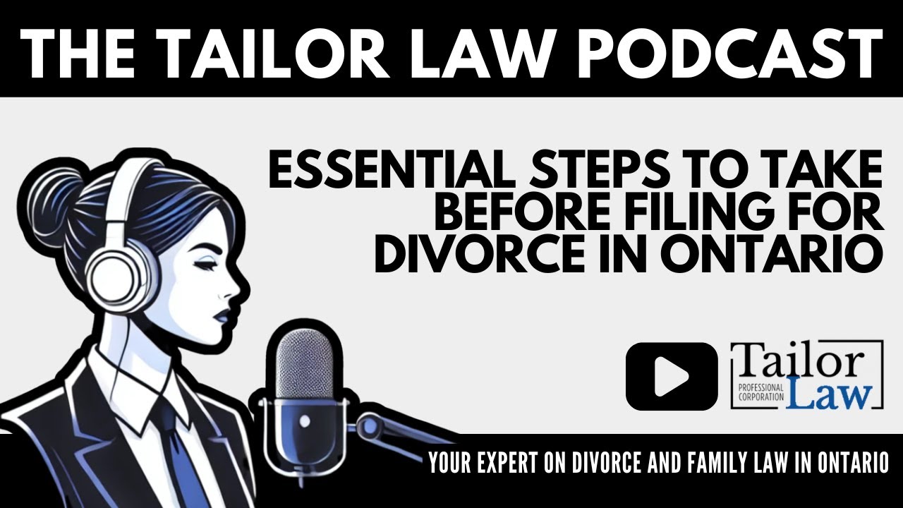 Essential Steps to Take Before Filing for Divorce in Ontario