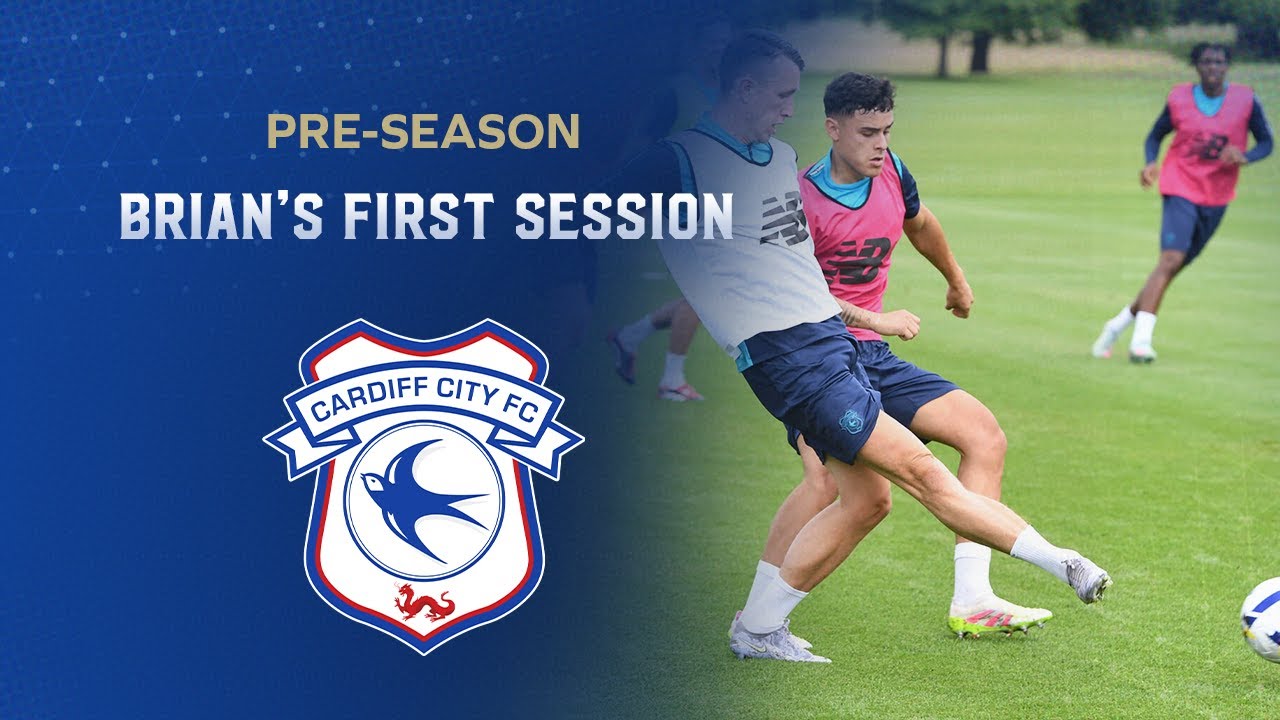 PRE-SEASON | BACK ON THE TRAINING PITCH | BRIAN'S FIRST SESSION
