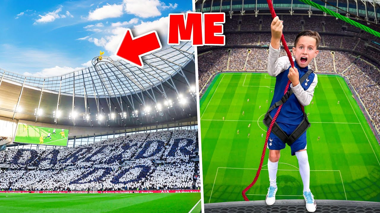 Climbing A $1 BILLION STADIUM!