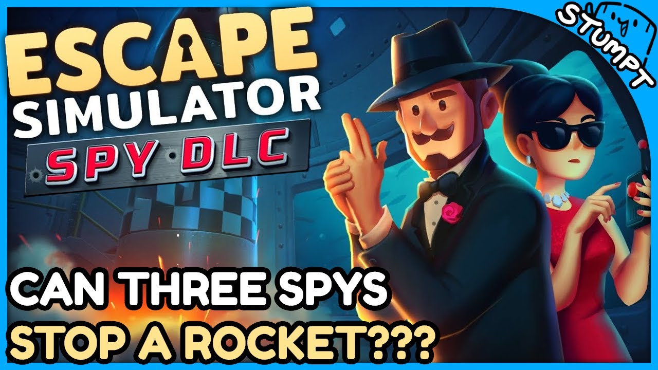 NEW SPY DLC! - Escape Simulator (3-Player Gameplay)