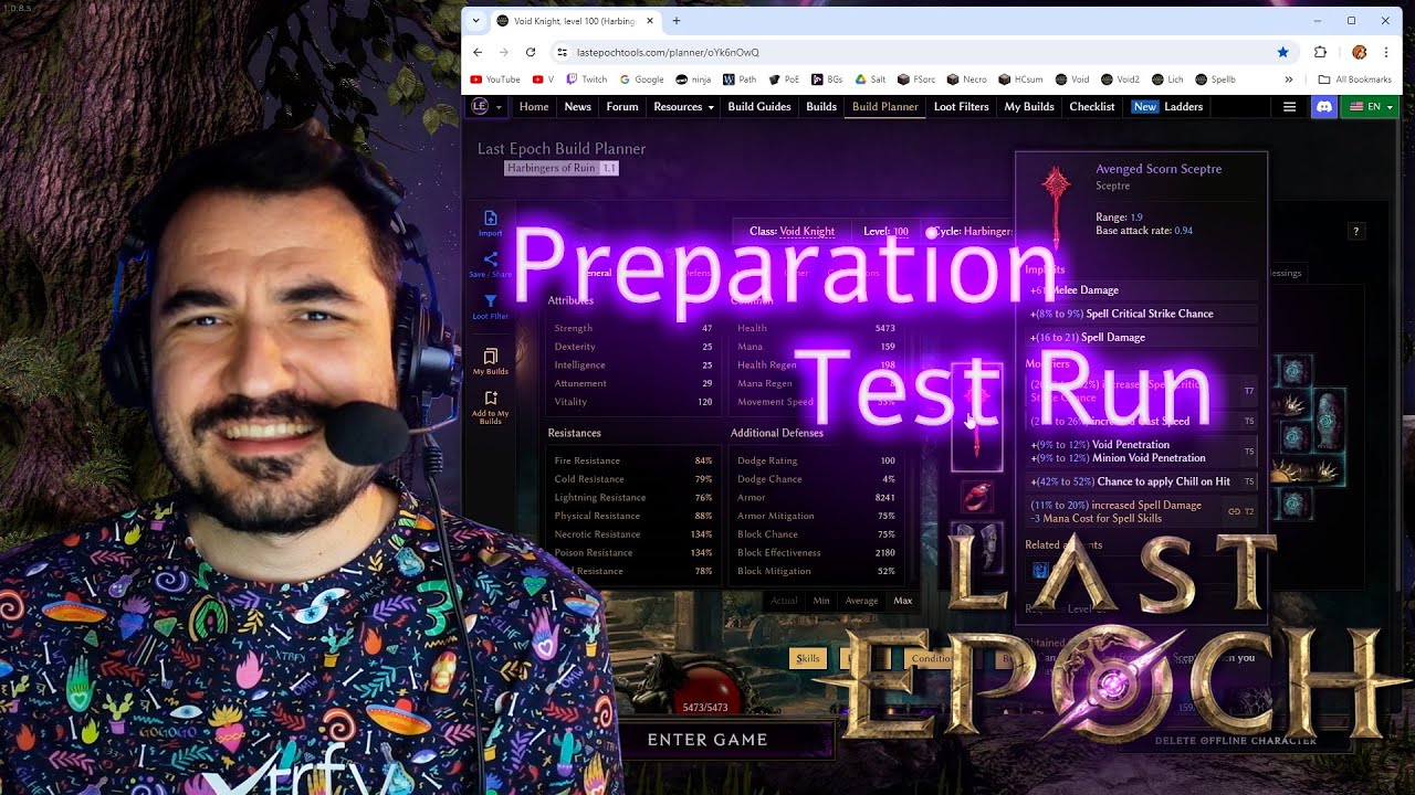 KRIPP'S LAST EPOCH TEST RUN, BUILD SHOWCASE