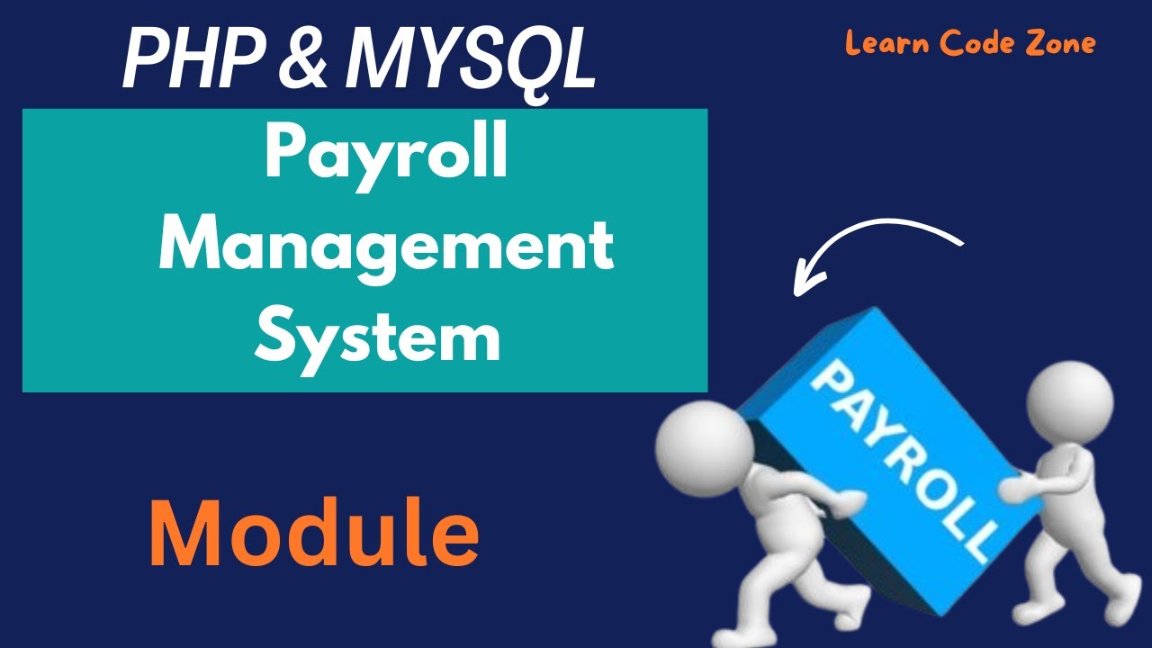 Payroll Management System in PHP | Modules