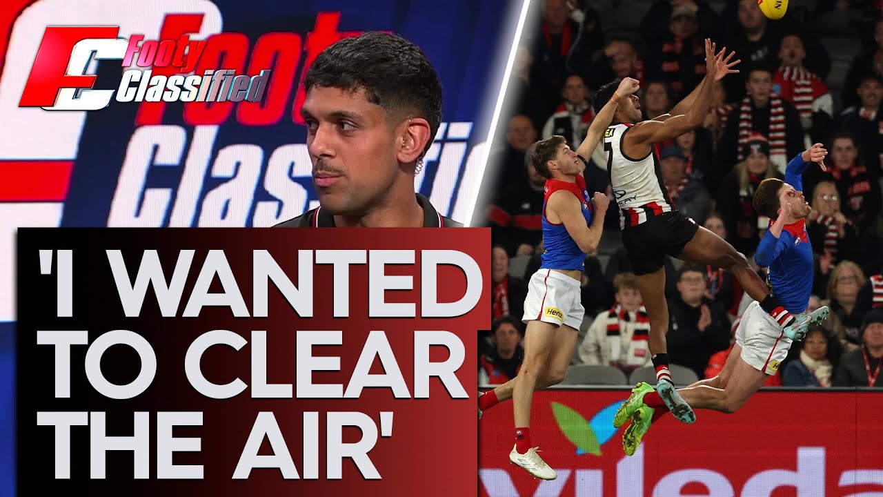Nasiah on THAT set play, staying at STK, why he called Tex, & reaching the ton - Footy Classified