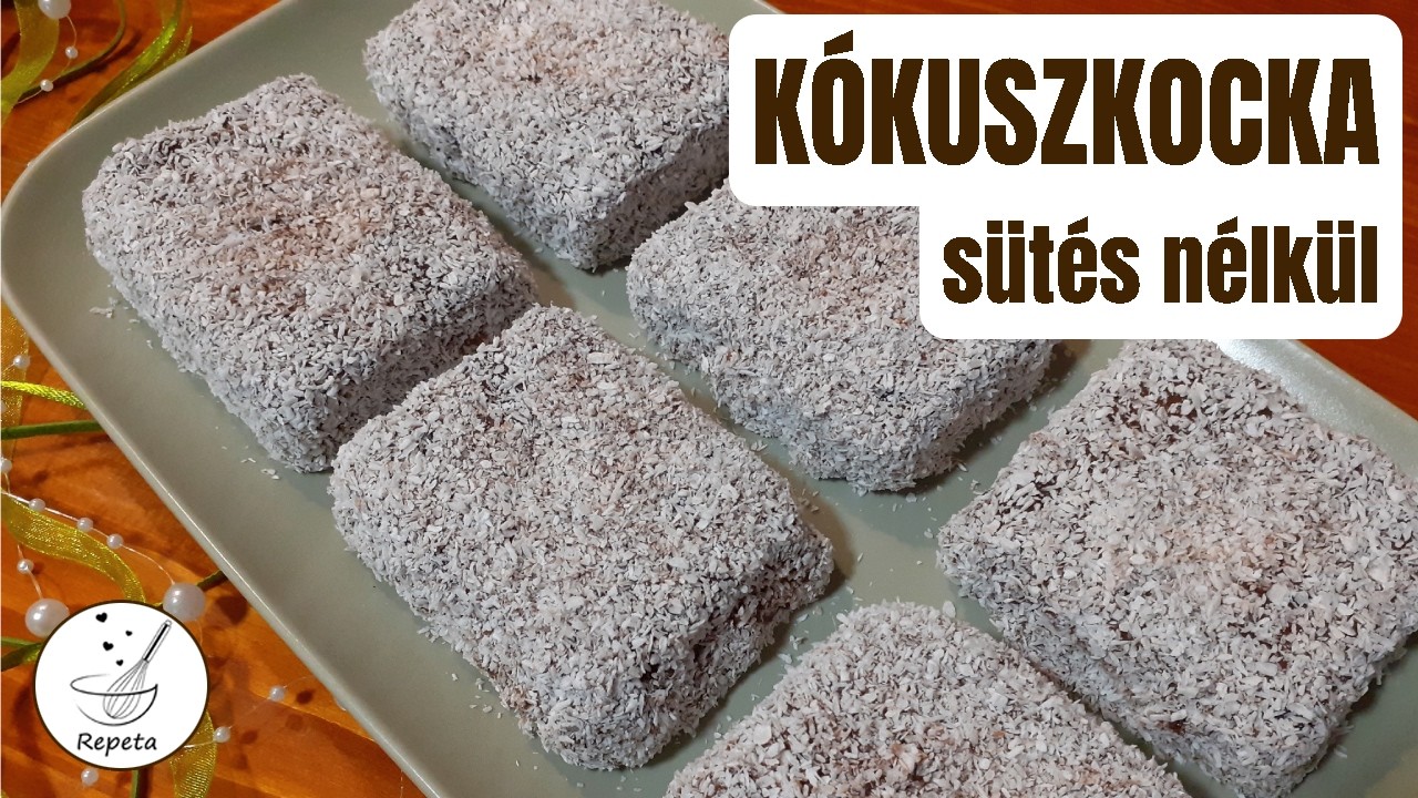🥥 Молниеносные кокосовые кубики без запекания 🥥