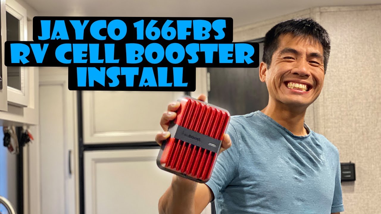Jayco 166FBS - Weboost Drive Reach RV Install