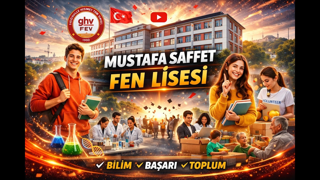 GÖNÜLLÜ HİZMET VAKFI MUSTAFA SAFFET FEN LİSESİ TANITIMI.  TÜM MERAK ETTİKLERİNİZİN CEVABI BU VİDEODA