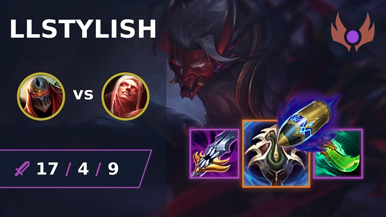 [ LLStylish ] Zed MID vs Vladimir | NA MASTER | LOL Season 2024