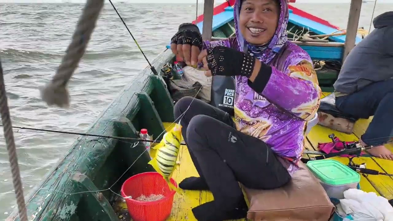 kapten Iksan kampung Aquarium.... Pesta Strikee Golden Travelly 🥳🥳