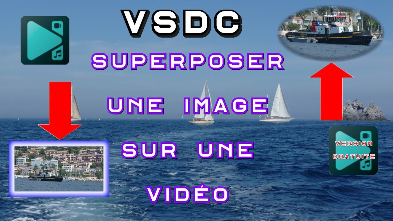 🎞️ VSDC-Superposer une image sur une vidéo