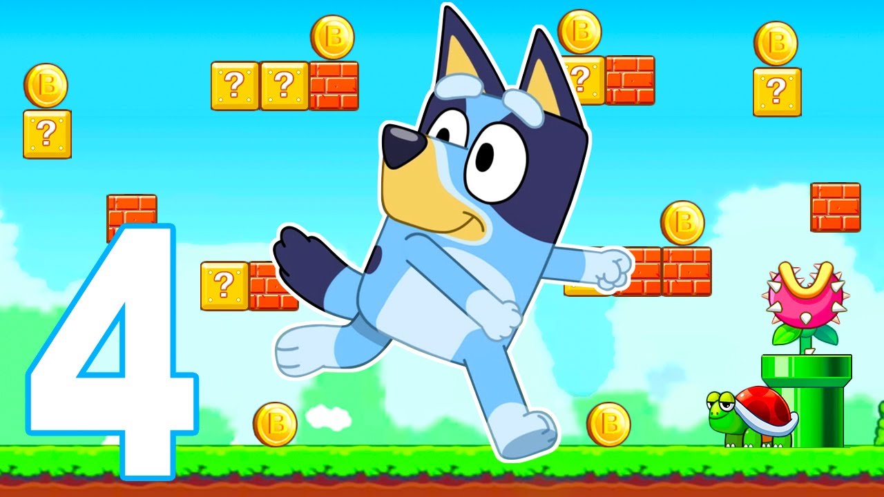 Bluey - Aventuras en Cubos de Colores de Super Bluey Adventure Capitulo 4 - Juegos para Niños