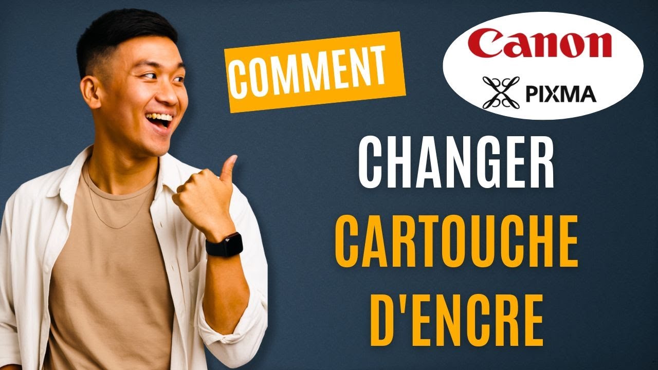 Comment changer cartouche d'encre Canon Pixma MG3650