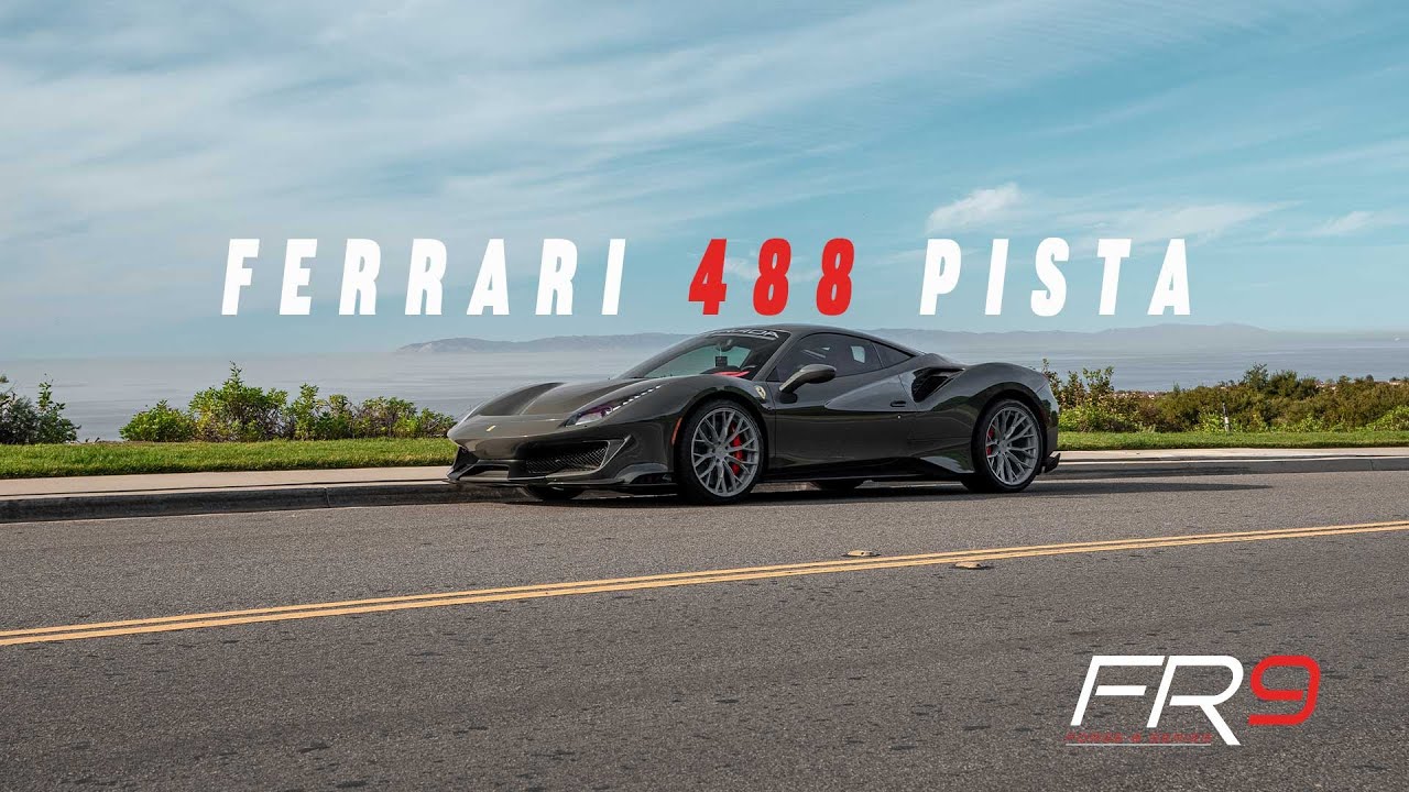Ferrari 488 Pista | Ferrada Wheels FR9 Storm Gray