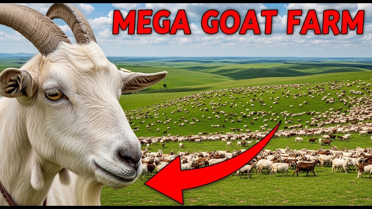 From Baby Goats to Meat & Milk – Inside a Modern Goat Farm
