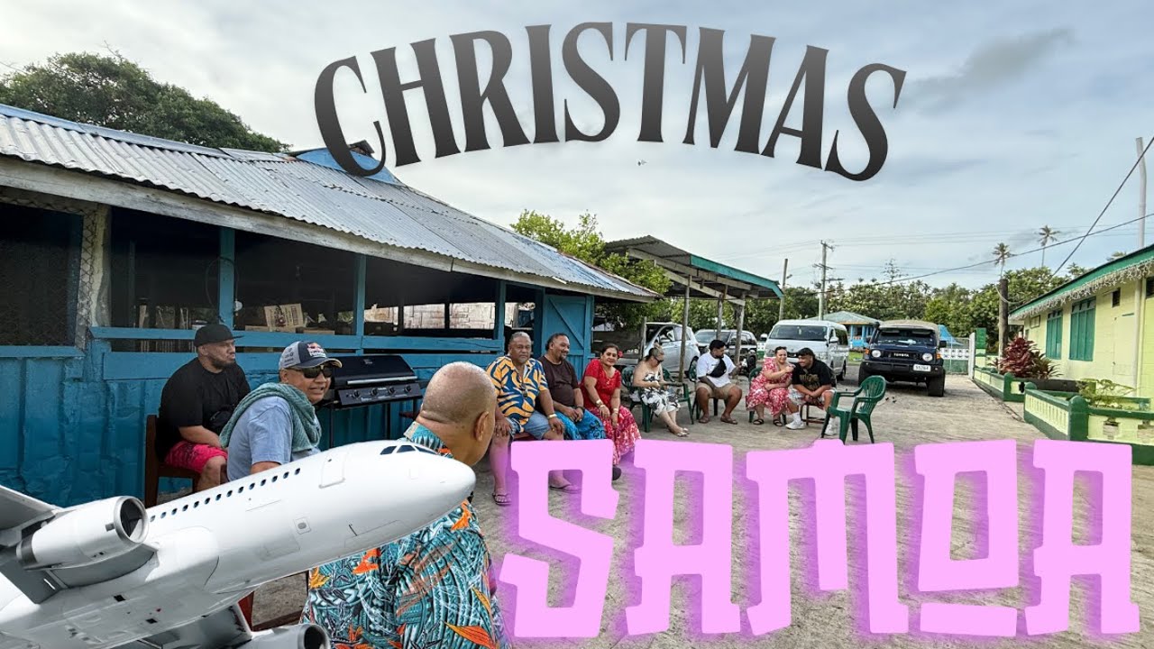 CHRISTMAS IN SAMOA! ws #samoavlog #aiga #685