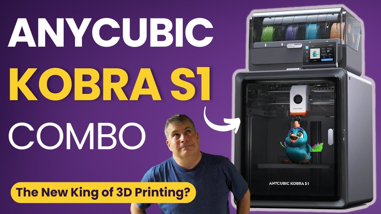 AnyCubic S1: практический обзор &mdash; лучший новый многоцветный принтер?