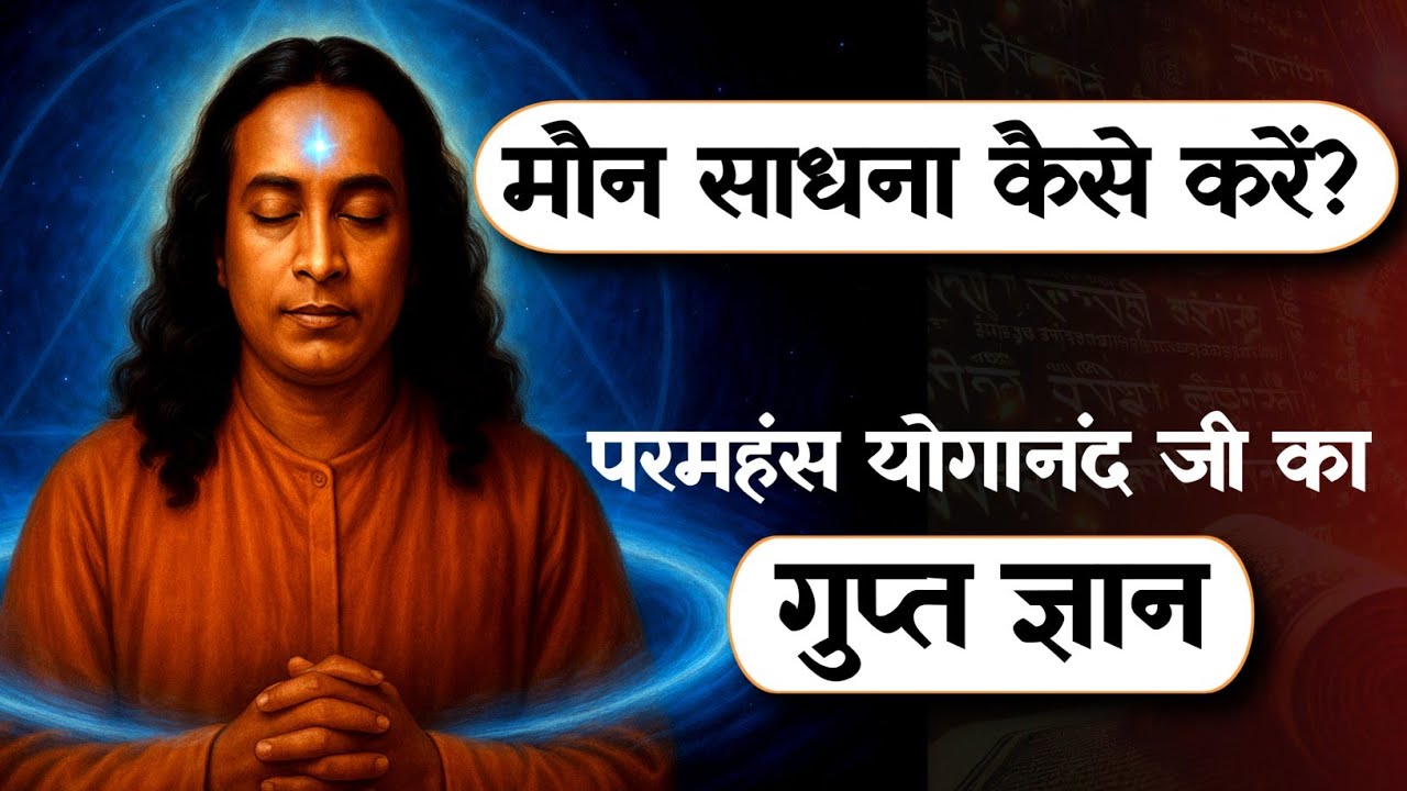 योगानंद जी बताते हैं मौन साधना से कैसे बदल सकती है आपकी पूरी ज़िंदगी!