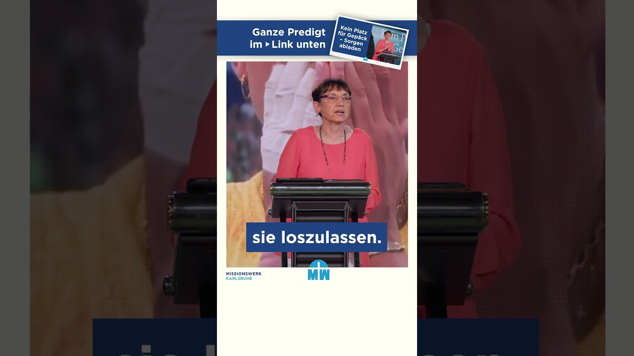 Lass los und vertraue Jesus! ❤️ – Isolde Müller