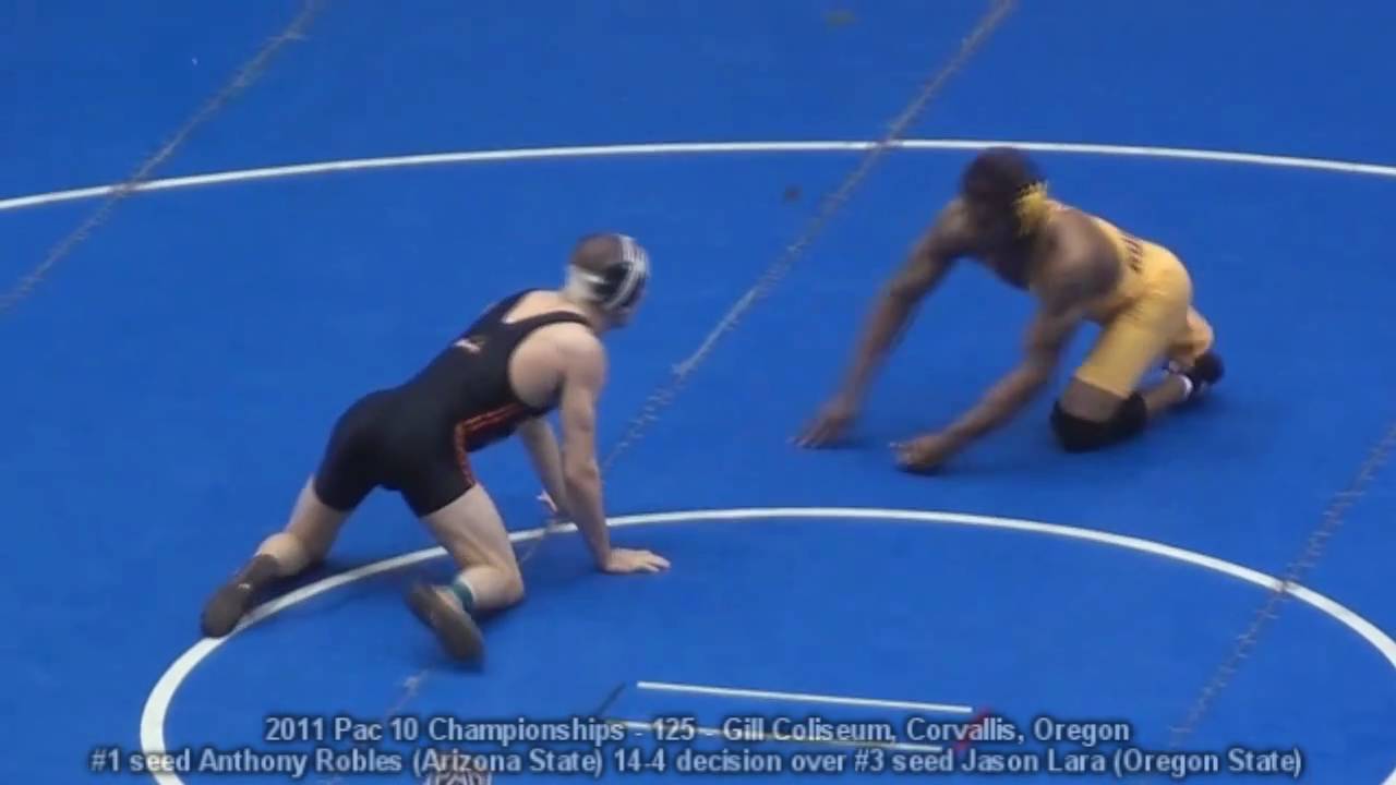 Anthony Robles (ASU) vs Jason Lara (OSU)
