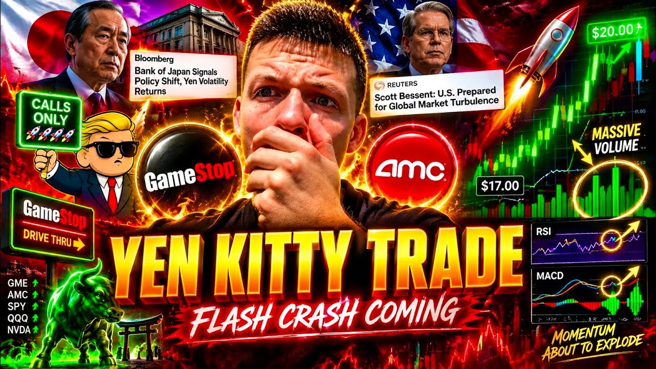 🚨AMC GAMESTOP STOCK - YEN SHORT SQUEEZE!!!!!!!!!
