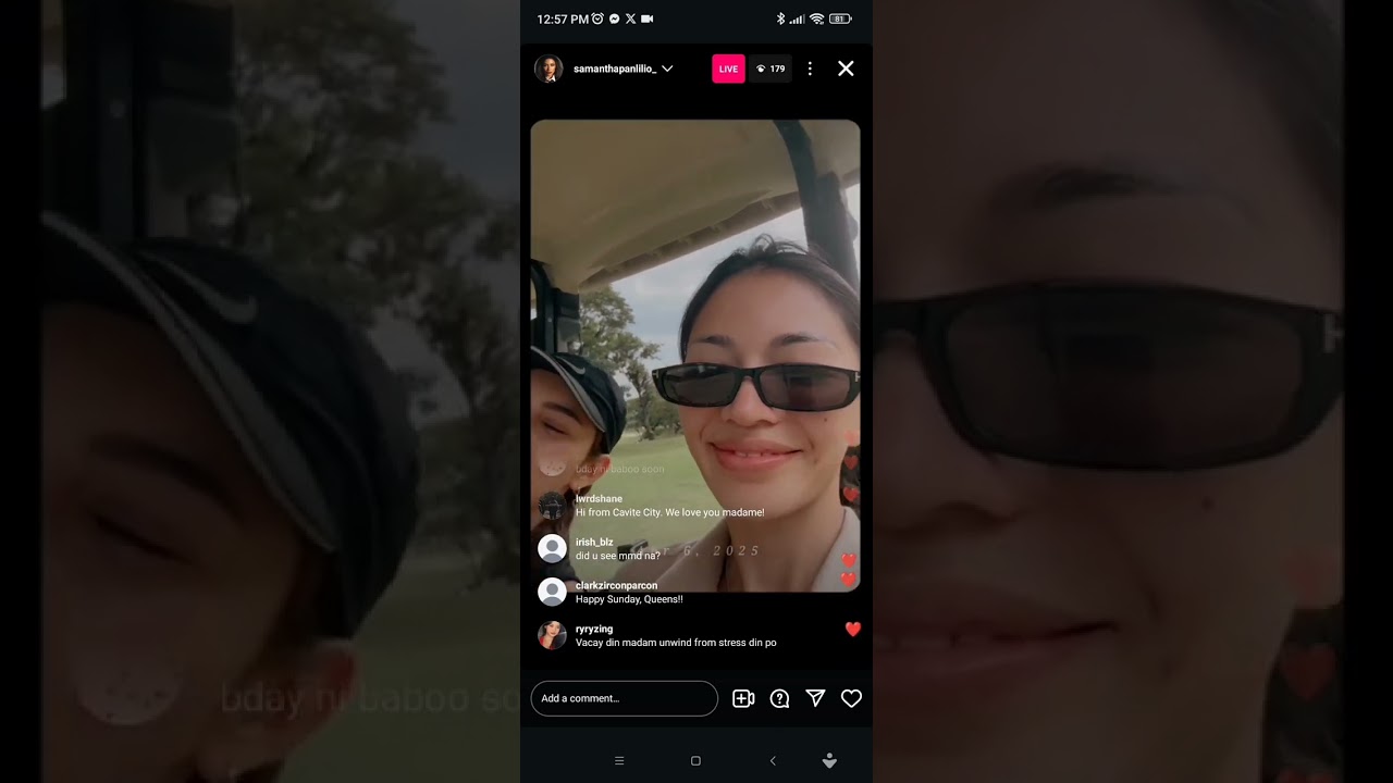 SamPan & Maureen Montagne IG Live 4/6/2025