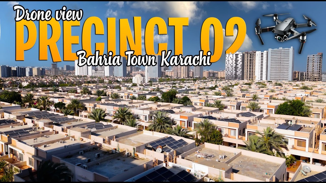 💎 Quaid Villa & Iqbal Villa  | Drone Tour | Bahria Town karachi
