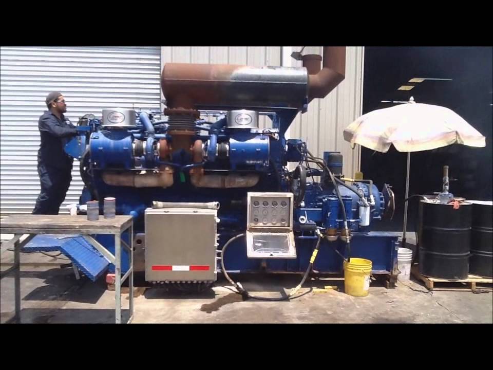 Detroit Diesel 16V149 RUN TEST