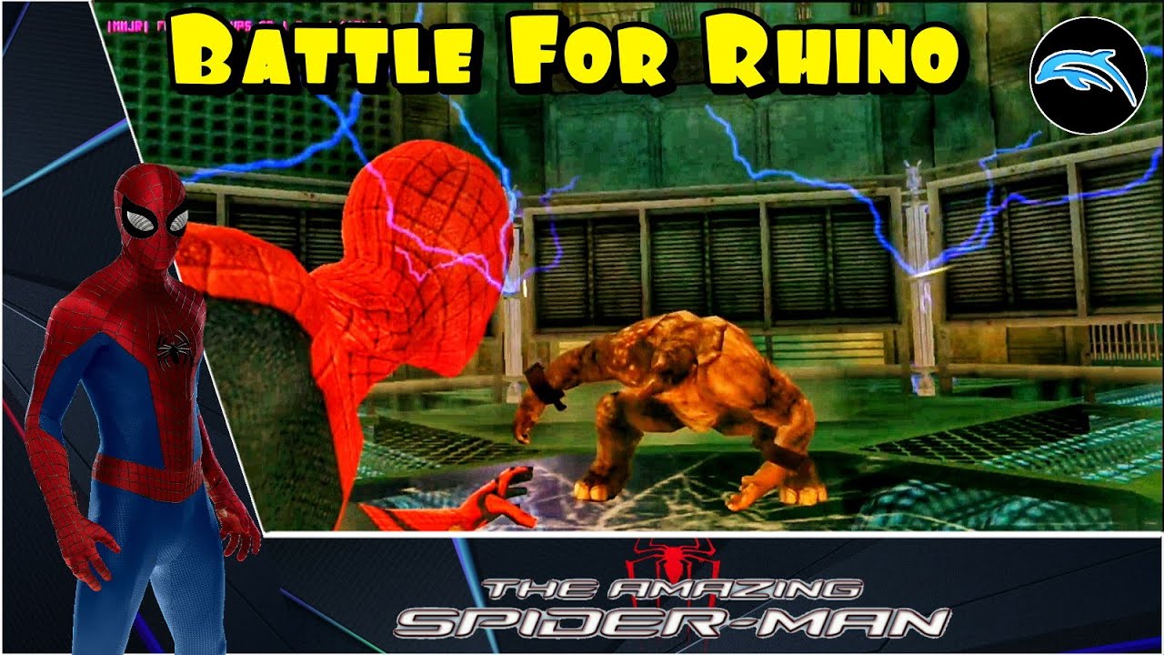 The Amazing Spider-Man - Rhino Battle (Dolphin Emulator) - Gameplay Android