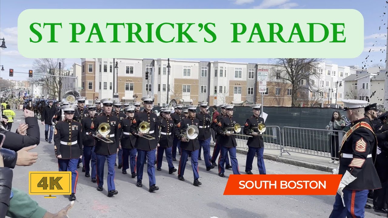 [4K] Boston's Saint Patrick's Day Parade 2023 I🇮🇪☘️