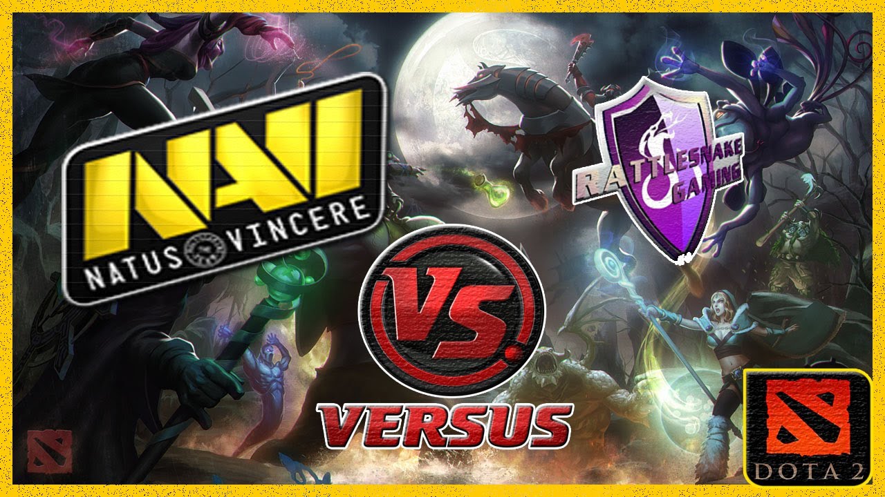NaVi vs RSNAKE(rattlesnake) Starladder 7 Dota 2 (RUS)