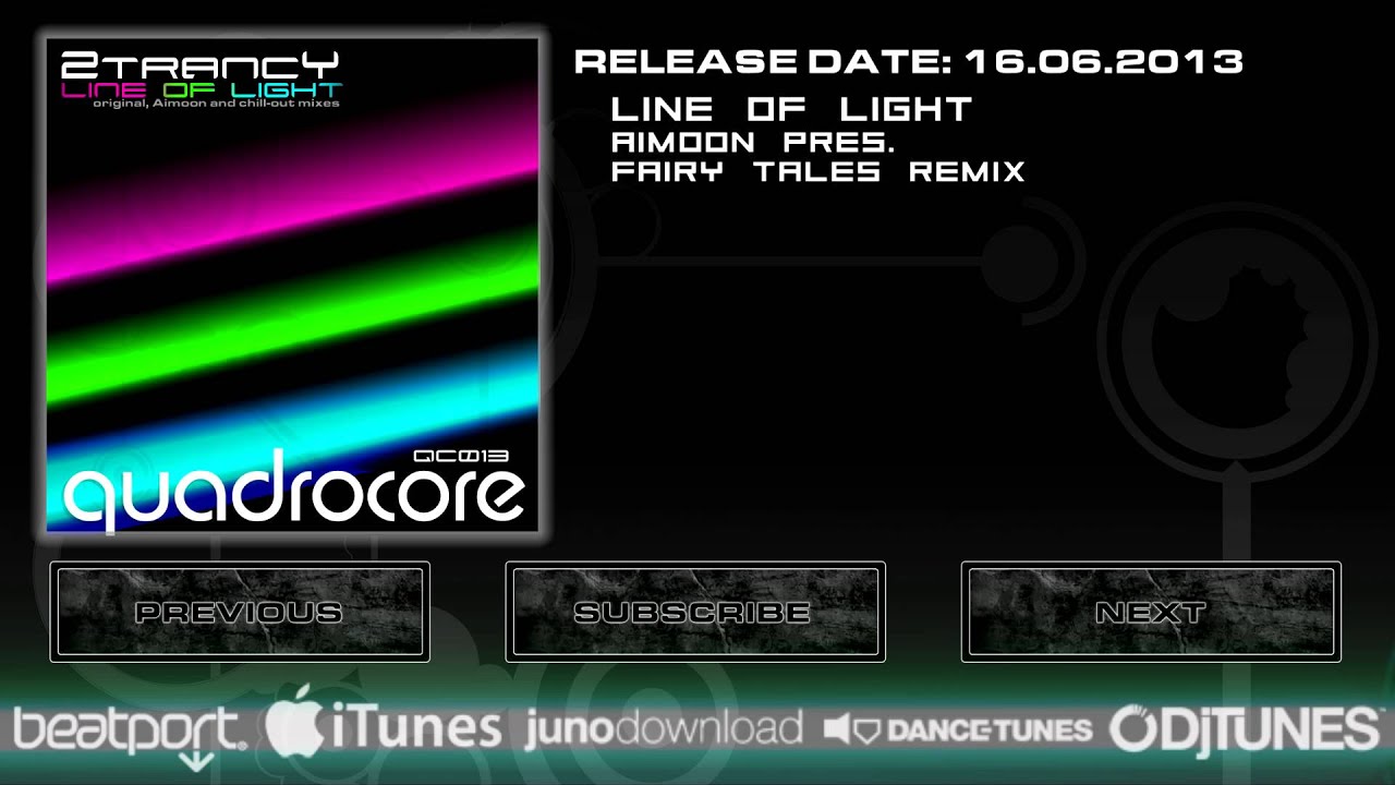 QC013 | 2trancY - Line Of Light (Aimoon pres. Fairy Tales Remix) | 16.06.2014