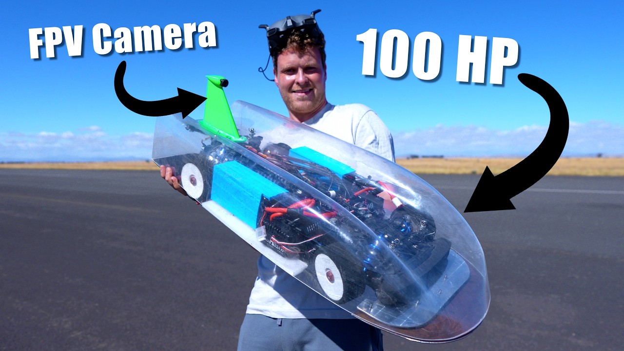 World’s Fastest RC Car Project - Part 1 Aerodynamics