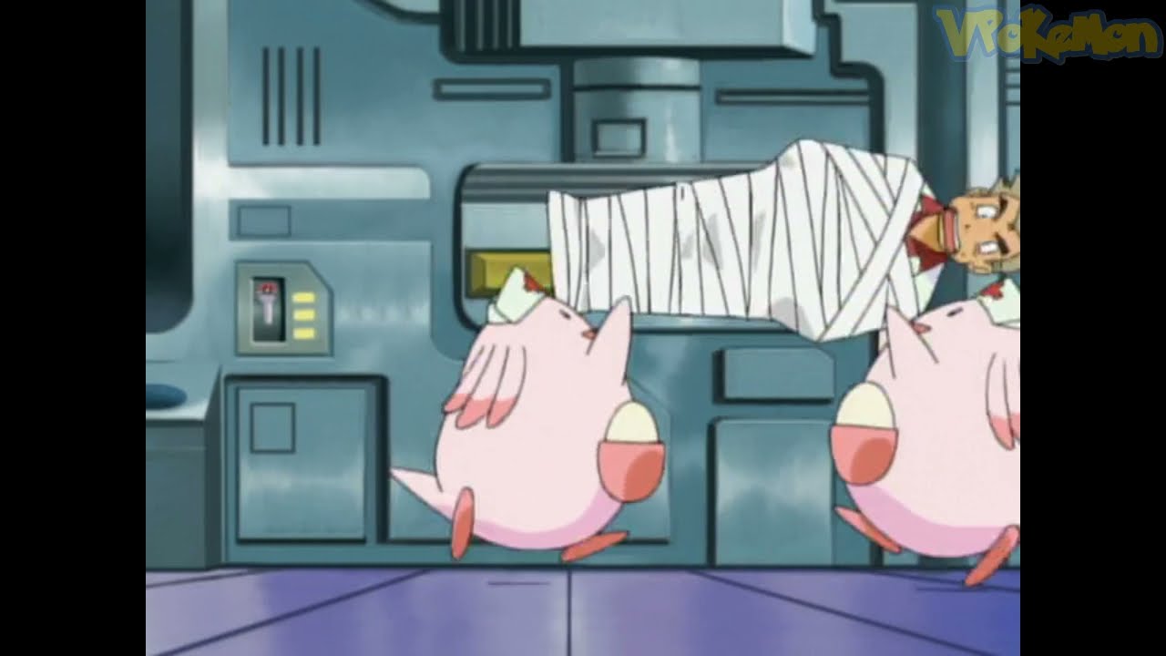 Chansey attacks Professor Oak | Professor Oak Funny Moments
