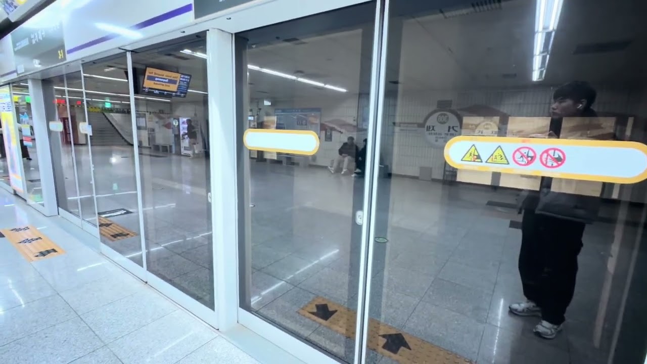 부산3호선 316편성 거제~연산 주행영상