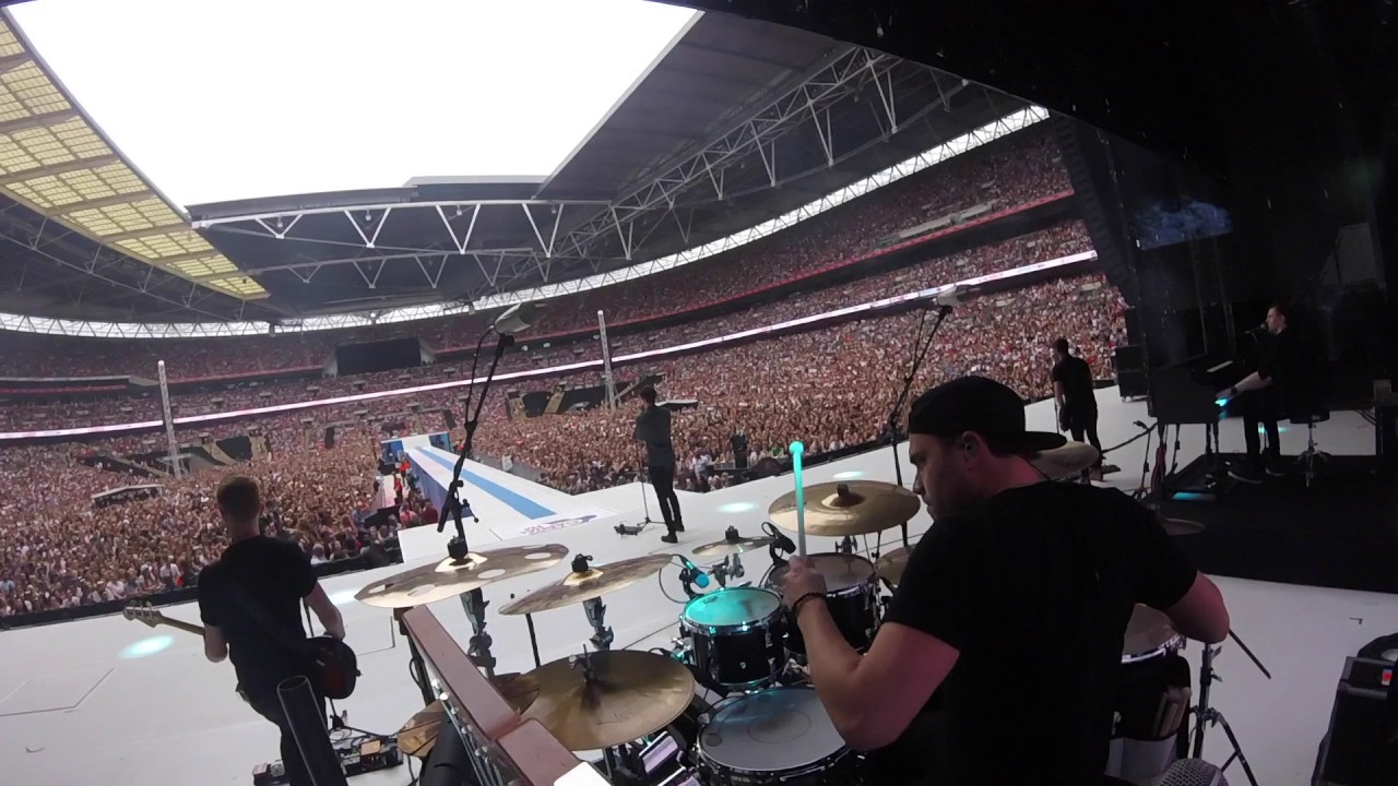 Shawn Mendes - Mercy at Wembley Stadium (drum cam)
