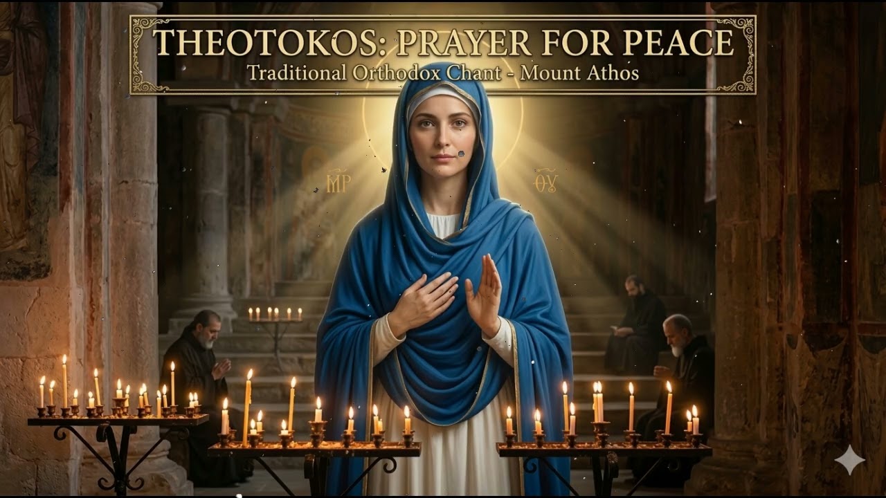 Sing of Mary, Pure and Lowly in Latin | Sacred Marian Hymn for Prayer, Peace & Meditation