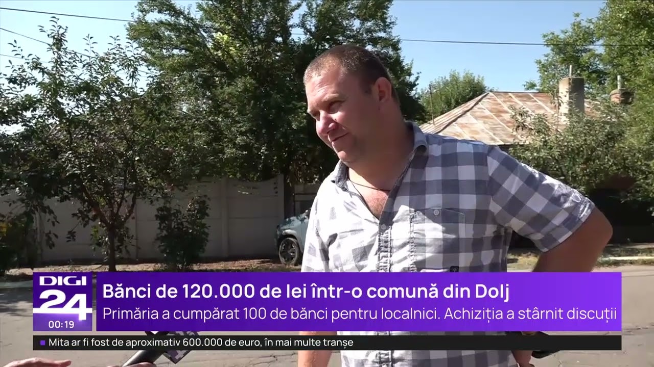 Investiția de 120.000 de lei, dintr-o comună din Dolj, care stârnește nemulțumiri printre localnici