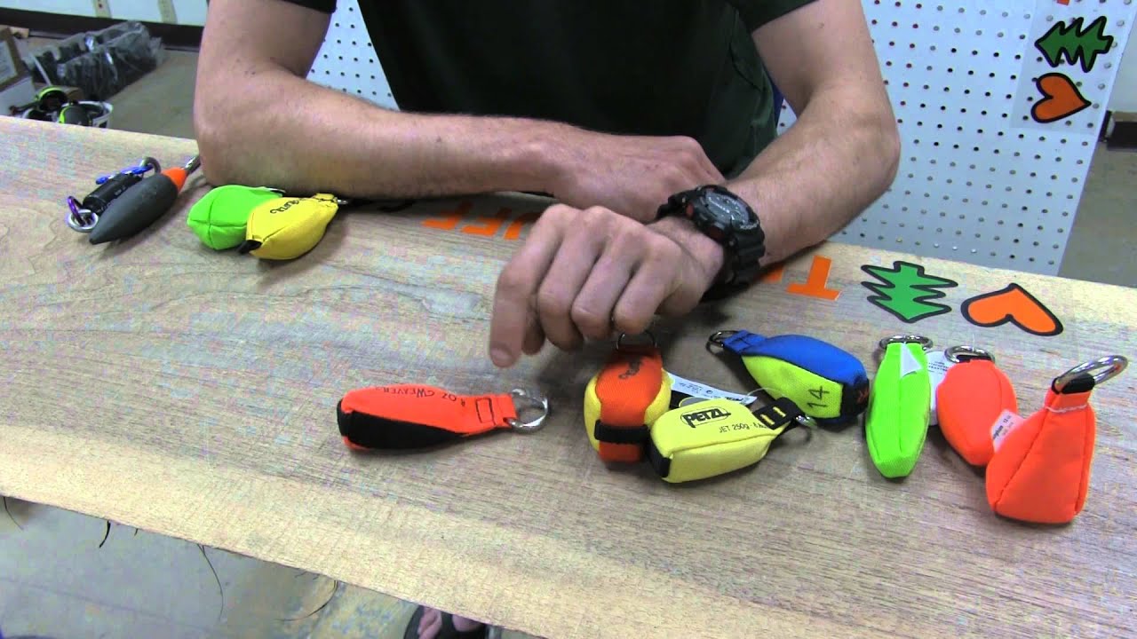 Arborist Throw Weights and Throwballs
