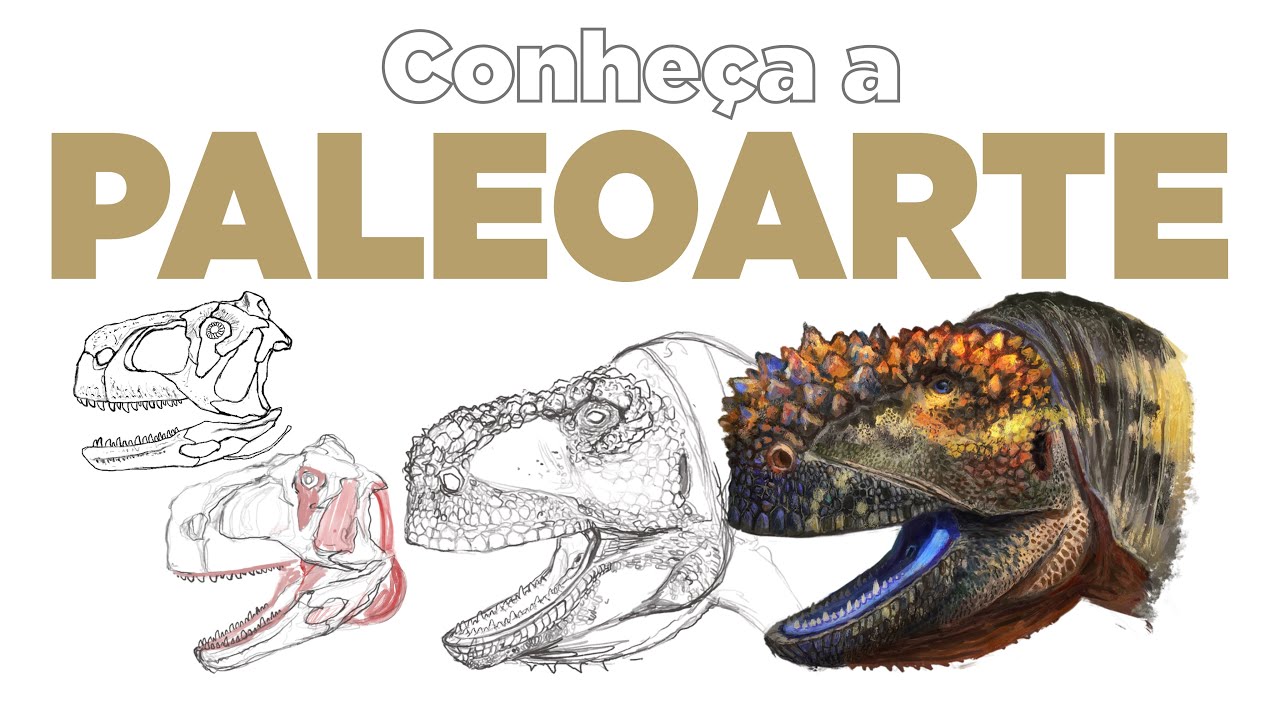 Conheça a PALEOARTE - O universo da interpretação artística dos FÓSSEIS