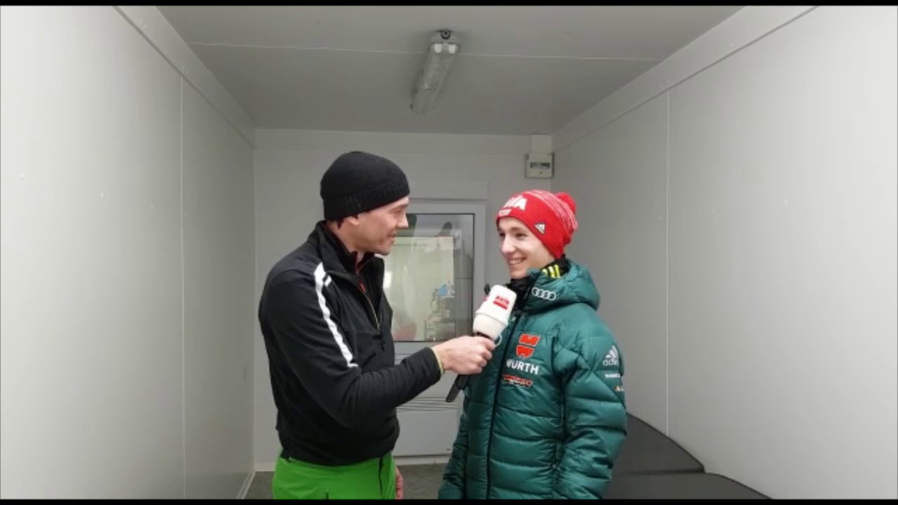 Interview Martin Hamann in Oberstdorf