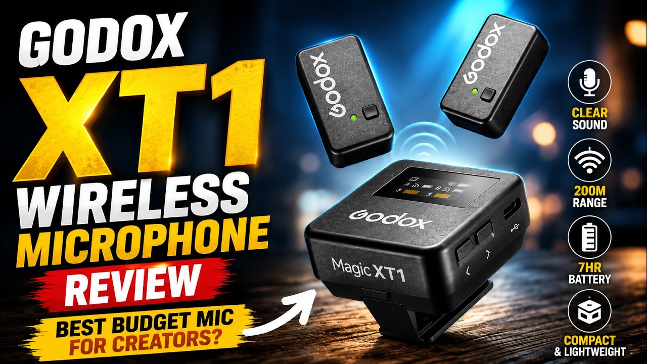 GODOX XT1 Wireless Microphone REVIEW: Best Budget Mic for Creators